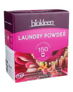 Biokleen Laundry Powder - Citrus Essence - 10 lb