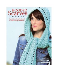 Leisure Arts-Hooded Scarves To Crochet