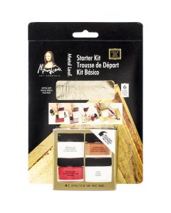 Speedball Art Products Mona Lisa Metal Leaf Starter Kit-Gold