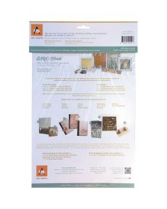 Arc Crafts BARC Wood Sheet W/Paper Backing 8.5"X11"-Cherry