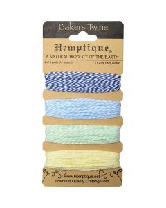 Hemptique Cotton Baker's Twine 2-Ply 120'-Hummingbird