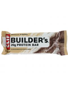 Clif Bar Builder Bar - Vanilla Almond - Case of 12 - 2.4 oz