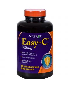 Natrol Easy-C with Bioflavonoids - 500 mg - 240 Vegetarian Capsules