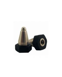 Dogtra 3/4" Dog Collar Surgical Steel Contact Point Silver
