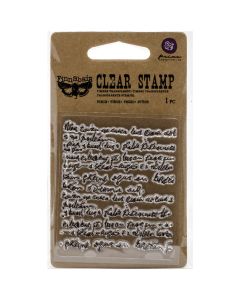 Prima Marketing Finnabair Clear Stamp 2.5"X3"-Messy