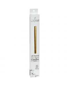 Wally's Natural Products Plain Paraffin Ear Candles - 2 Candles
