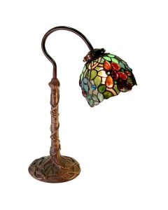 Warehouse of Tiffany Tiffany-style Grape Desk Lamp