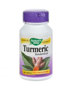 Nature's Way Turmeric Standardized - 60 Tablets
