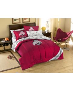 The Northwest Company Ohio State Full Bed in a Bag Set (College) - Ohio State Full Bed in a Bag Set (College)