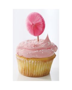 Martha Stewart Food Picks-Spring Pom-Pom 12/Pkg