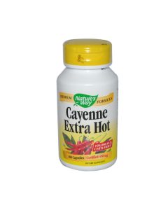 Nature's Way Cayenne Extra Hot - 100 Capsules