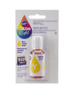 Wilton Color Right Performance Color System Refill .7oz-Yellow