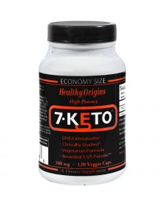 Healthy Origins 7-Keto DHEA Metabolite - 100 mg - 120 Vegetarian Capsules