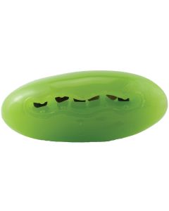 Starmark Dog Treat Dispensing Pickle Pocket Large Green 6.5" x 3" x 3"