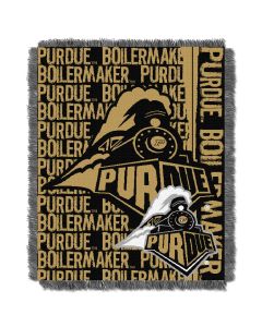 The Northwest Company Purdue College 48x60 Triple Woven Jacquard Throw - Double Play Series
