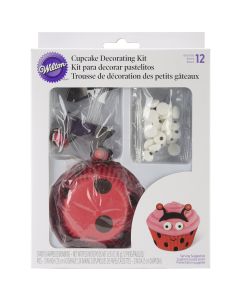 Wilton Cupcake Decorating Kit Makes 24-Ladybug