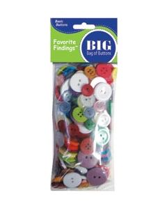 Blumenthal Lansing Favorite Findings Big Bag Of Buttons-Multicolor 4oz