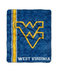 The Northwest Company West Virginia College "Jersey" 50x60 Sherpa Throw