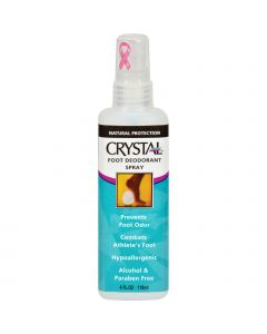 Crystal Essence Crystal Body Deodorant Foot Spray - 4 fl oz