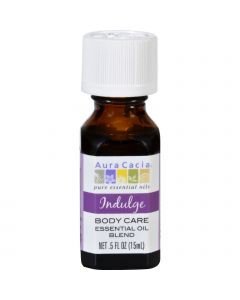 Aura Cacia Essential Oil Blend - Body - Indulge - .5 oz