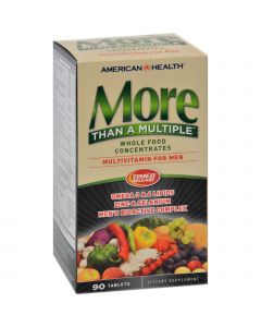 American Health More Than A Multiple Whole Food Concentrates For Men - 90 Tablets