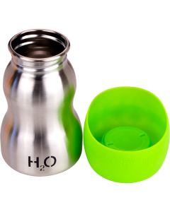 H2O4K9 Stainless Steel K9 Water Bottle 9.5oz-Emerald City