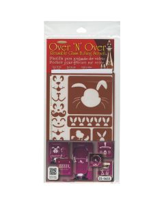 Armour Products Over 'N' Over Reusable Stencils 5"X8"-Easter