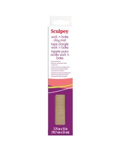 Polyform Sculpey Work 'n Bake Clay Mat-7.75"X13"