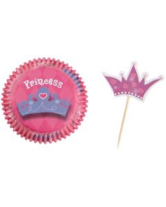 Wilton Cupcake Combo Pack-Princess 24/Pkg