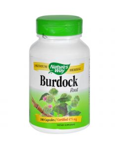 Nature's Way Burdock Root - 100 Capsules