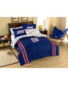 The Northwest Company Giants Full Bed in a Bag Set (NFL) - Giants Full Bed in a Bag Set (NFL)