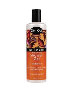 Shikai Products Shower Gel - Sandalwood - 12 oz