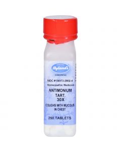 Hyland's Antimonium Tartaricum 30x - 250 Tablets