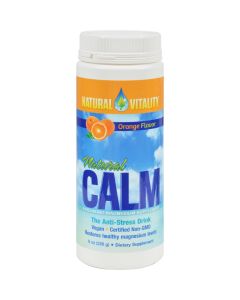 Natural Vitality Natural Magnesium Calm Orange - 8 oz