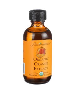Flavorganics Organic Orange Extract - 2 oz