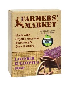 Farmer's Market Natural Bar Soap Lavender Eucalyptus - 5.5 oz