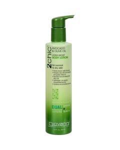 Giovanni Hair Care Products 2chic Body Lotion - Ultra-Moist Avocado and Olive - 8.5 fl oz