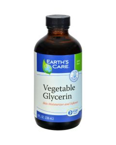 Earth's Care 100% Natural Vegan Glycerin - 8 fl oz