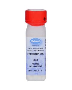 Hyland's Hylands Homepathic Ferrum Phos 30X - 250 Tablets