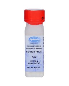 Hyland's Hylands Homepathic Ferrum Phos 30X - 250 Tablets