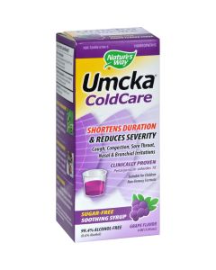 Nature's Way Umcka ColdCare Syrup Sugar-Free Grape - 4 fl oz