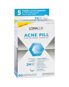 Loma Lux Laboratories Acne Pill - Chewable - Quick Dissolving - 60 Count