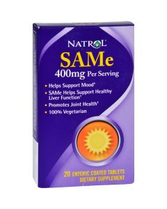 Natrol SAMe - 200 mg - 20 Tablets