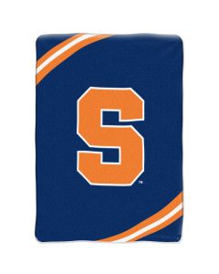 The Northwest Company SYRACUSE "Force" 60"80" Raschel Throw (College) - SYRACUSE "Force" 60"80" Raschel Throw (College)