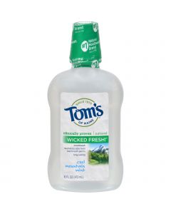 Tom's of Maine Cool Mountain Mint Mouthwash - 16 oz