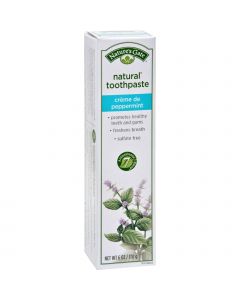Nature's Gate Natural Toothpaste Creme De Peppermint - 6 oz - Case of 6