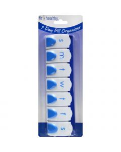 Fit and Fresh Fit and Healthy 7-Day Pill Organizer - 1 Case