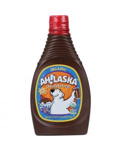 Ah!Laska AhLaska Chocolate Syrup - Organic - 22 oz - case of 12
