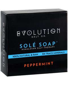 Evolution Salt Bath Soap - Sole - Peppermint - 4.5 oz
