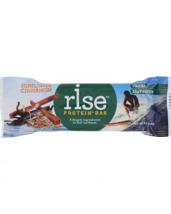 Rise Bar Rise Protein Plus Bar - Sunflower Cinnamon - 2.1 oz - Case of 12